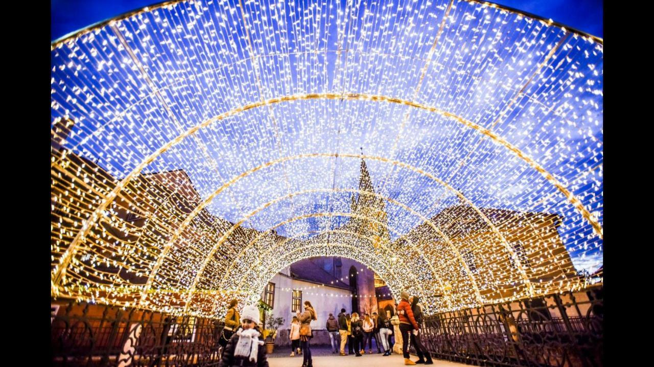 Anemona'S House In The Center Of Sibiu Villa ภายนอก รูปภาพ